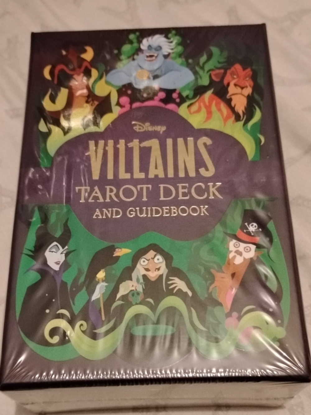 Disney Villains Tarot Deck And Guide Book NIB Sealed Characters